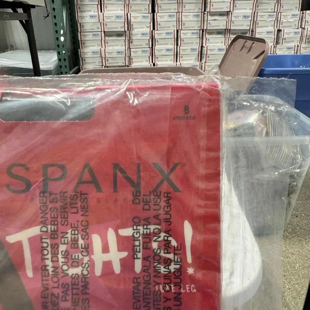 Spanx Luxe Leg Tights Umber Brick Size B